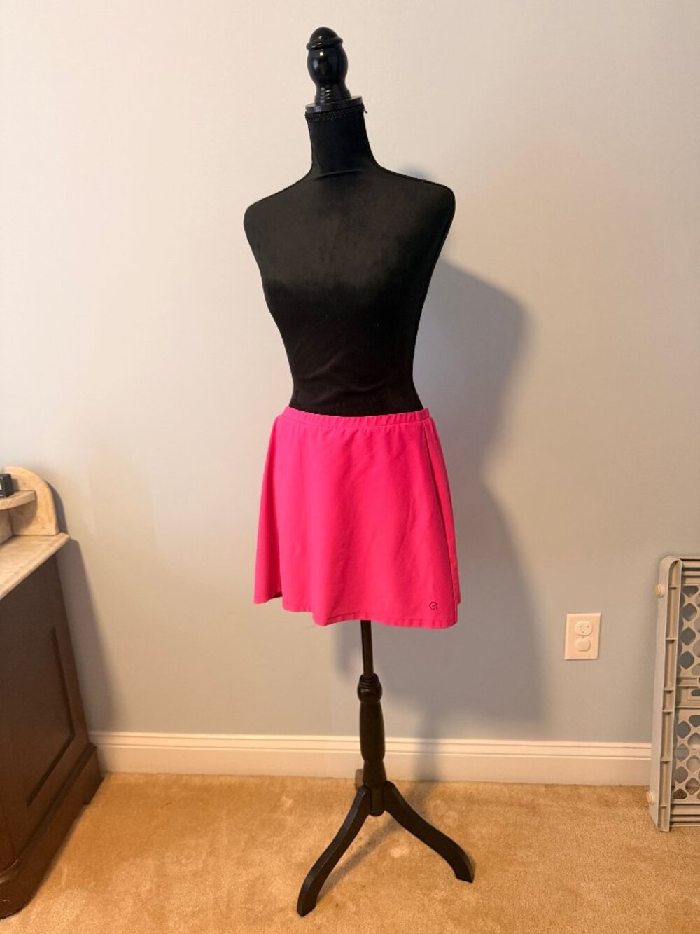 Eliza Audley Active/Tennis Skirt (Pink)- L